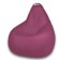The pear-pear chair is positive Favorit, size l, diameter 80 cm, height 100 cm, artificial leather, pink color