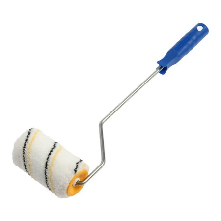 Tundra roller, microfiber, 100 mm, elongated handle d = 6 mm, pile 9 mm