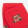 Winter women's socks "bears", red color, size 23-25 ​​(37-40)