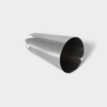 Confectionery nozzle "Closed star", D = 3 cm, exit 0.8 cm, stainless steel-3