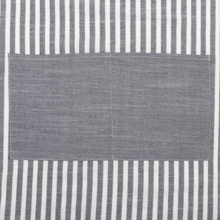 Apron Ethel "strip" Color gray, 62 x 76cm, 50% cotton, 50% p/e-2