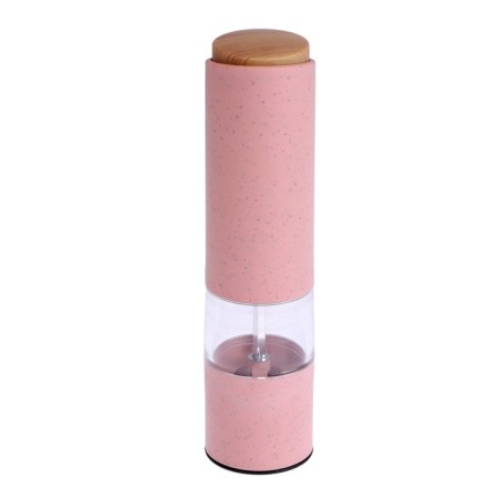Electric mill Luazon Let- 003, plastic, from batteries, pink-2