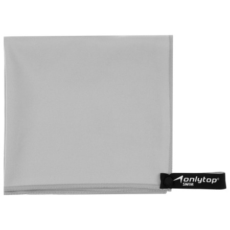 Microfiber towel, size 50x120 cm, gray color-2