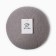 Pillow Decorative Ethel "Shar" d = 30. TsV. Svetlo-gray