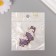 Decor for creativity metal, enamel "A cat with the wings of a butterfly" white-violet 2.8x2.4 cm