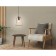 Lighting Lamp in the style of Ambrella Light, Loft, TR80497, 1HE14, Black Color, Light Wood