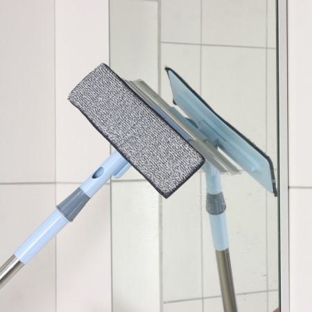 Okloma with a nozzle from a microfiber of a share, steel telescopic pen, 29 × 8 × 76 (116) cm-4