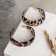Tanzaniy-Kolde Earrings Dark Leopard, D = 5.5, Color