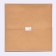 Gift package, craft, with a window, 40 x 40 x 40 cm