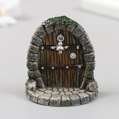 Figure for Florarium Polystone "Archi Garden Gate" 5.5x3x5.5 cm
