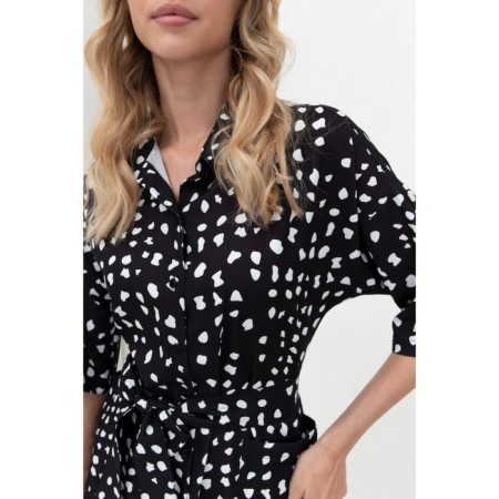 Dress shirt female Eliseeva Olesya, size 46, black color-3