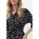 Dress shirt female Eliseeva Olesya, size 46, black color
