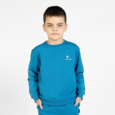 Svitshot for the boy One Love Light, height 116 cm, color sea wave