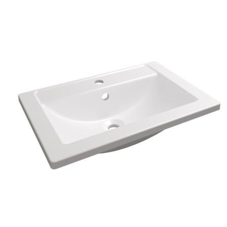 Paola Mario shell, half -vested, 60 cm, rectangular