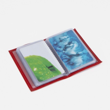 Businessman, 18 cards, red color-3