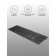 Keyboard A4Tech FSTYLER FX50 Gray USB Slim Multimedia (FX50 GREY)