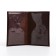 Passport cover, brown color