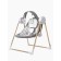 Electronic swing children's Amarobaby Wooden Swing, gray color