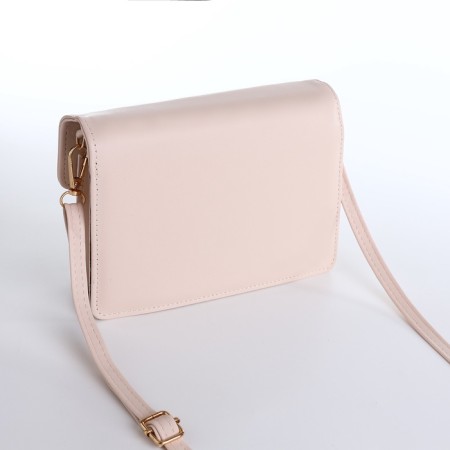 Women's bag with lightning, white color-5
