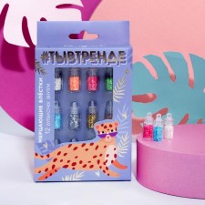 A set of large scenes for the manicure 