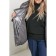 Women's jacket, size 62, gray color