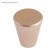 Handle button RK019GP, color pink gold, 8 pcs TMP