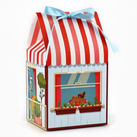 Box for sweets "House", 8 x 10 x 16 cm-1