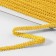 Decorative braid "Chanel", 8 mm, 10 ± 1 m, color beige-gold