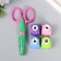 Set for scrapbooking "smooth wave" Figure scissors 13.5cm+4 punch d = 1.2 cm 11.2x18 cm 94115