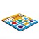 The puzzle is wooden. Repeat the “geometric figures”, developing games for children