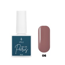 Pole Rue de Paris gel polish, No. 06 “Bake Bvets”, 8 ml