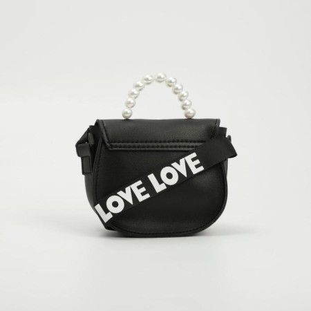 Baby bag on a valve, black color-1