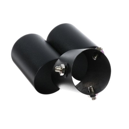Double mulberry nozzle 15 × 12.5 cm, landing 61 mm, black mat-2