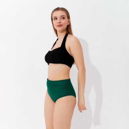 Top bathing female minku on ties, black color 52-6