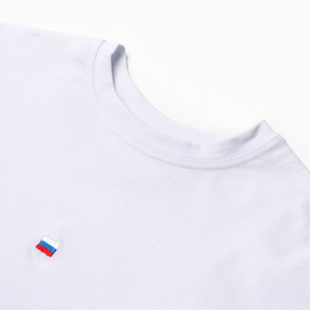 Menku Menaku T-shirt: Exclusive Print Color White, Rr. 52-6