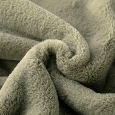 Aurelia blanket, size 220x240 cm, olive color-4