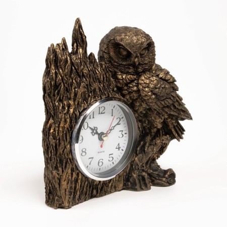 Table watch "Owl", discrete move, 17.5 x 18 cm-2