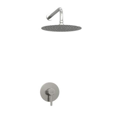 The shower system waserkraft a12497, built -in, tropical shower, chrome