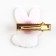 Hair hairpin “Bunny”, 2.5 x 3 cm