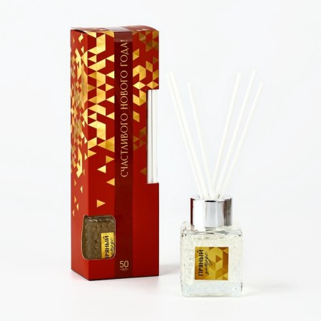 Diffusor Aromatic sticks New Year's "Happy New Year", 50 ml, fragrance spicy citrus-2