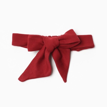 Платье и повязка Крошка Я Cherry Red, рост 62-68, вишневый-6