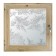 Window, 60 × 60cm, "frosty patterns", single -chamber double -glazed window, with a seal