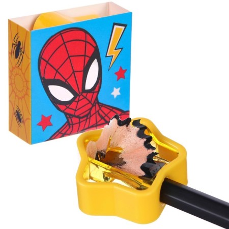 Plastic grinder with a shell, Spider-Man-1