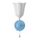Bra "Online" (Color.) 1x15W E27 Model: BR 02086 Blue 10.5x15x27cm