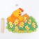 Fishing "Easter: chicken with chickens"