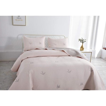 A set with a "Jacqueline" bedspread, size 230x250 cm, 50x70 cm - 2 pcs, color of the powder-8