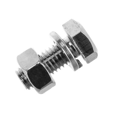 Bolt bolt master, with a hexagonal head, galvanized, Din933, M8x20 mm, 6 pcs-2