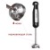 Pioneer HB135s, submersible blender, 1000W, 1.25/800 ml, black color
