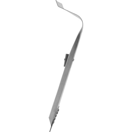 Bucket blades aluminum, 500 × 400 mm, paving, with a bar, tuleyka 40 mm, Sibrtekh-3