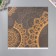 Scrapbooking paper "Mandala on the black" density 180 grams set 5 pcs 30.5x32 cm